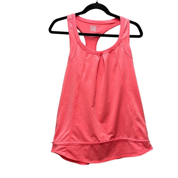 32 Degree Cool Woman's Coral Racer Back Tank Exercise Top Size Med Adjustable Co - Picture 5 of 9
